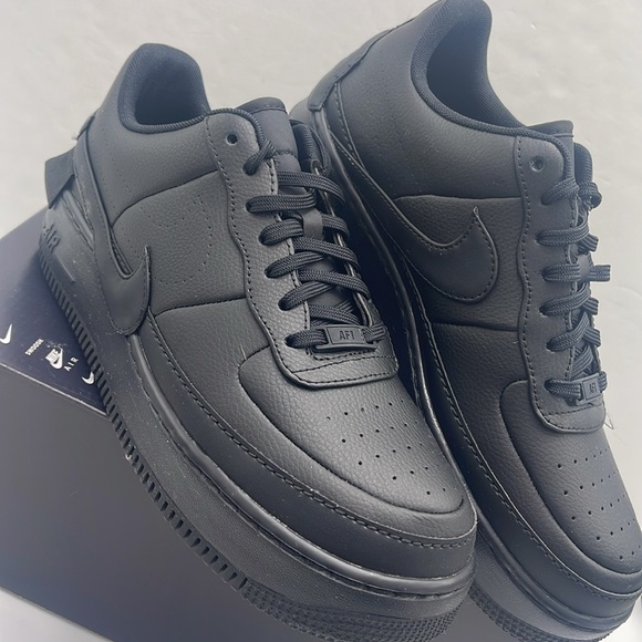 Nike Men’s AF1 JESTER XX BLACK:BLACK/BLACK 
AO1220 001 Platform Sneakers - Picture 6 of 16